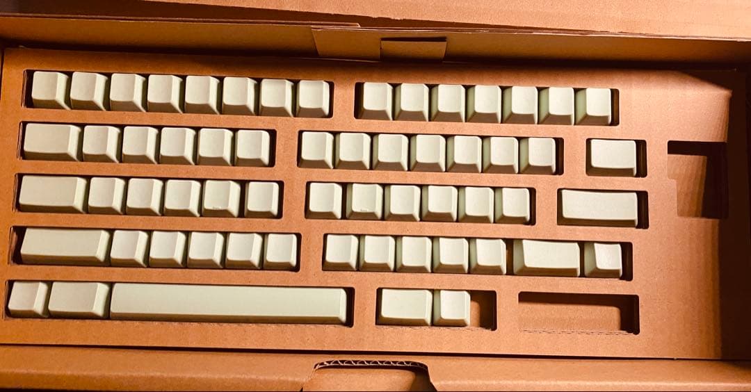 HHKB キーキャップ 無刻印 山葵色 英語配列 HHKBカラーキートッププロジェクト」第二弾「山葵（わさび）」のキー