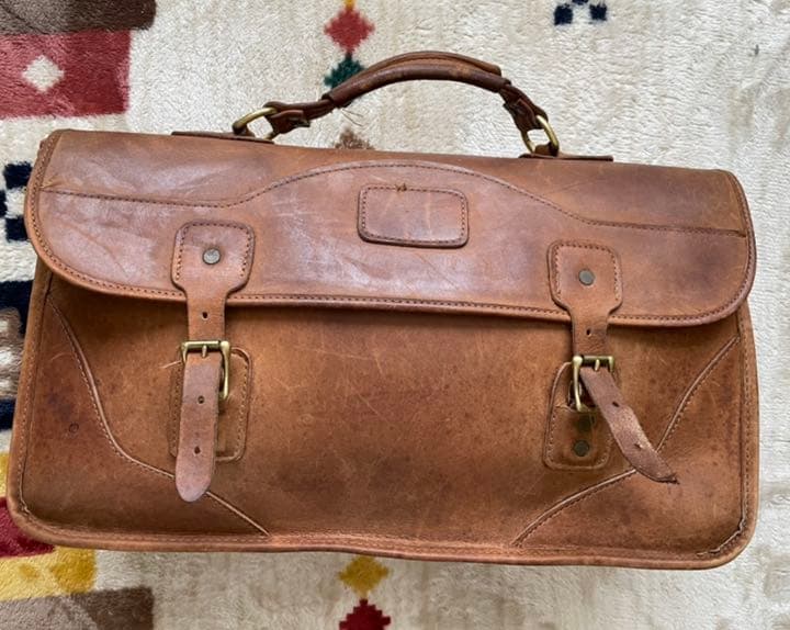 k*x様 GOKEY COMPANY 、ビンテージ、バッグ‼️希少‼️ 貴重！70s〜GOKEYゴーキーBAG アメリカヴィンテージ古着USA本革レザー