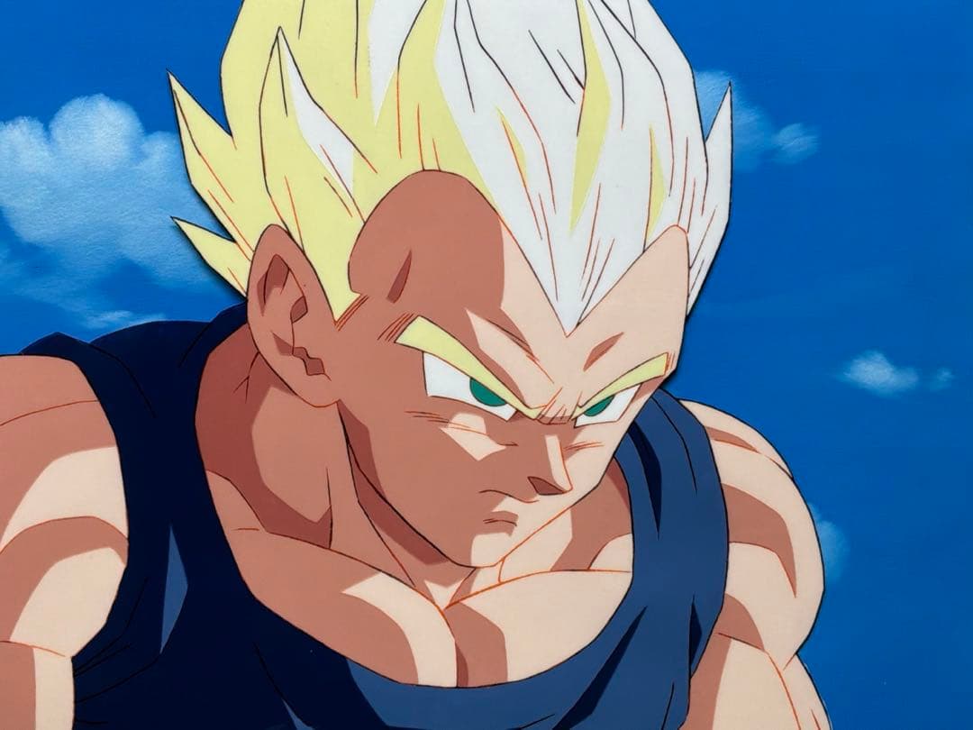 バ*ト様 ドラゴンボールZ セル画 ベジータ 超サイヤ人 バ*ト様 ドラゴンボールZ セル画 ベジータ 超サイヤ人 - メルカリ