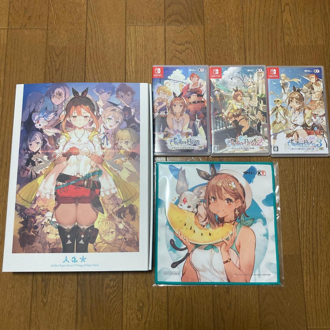 店舗特典付　ライザのアトリエ　秘密トリロジーDX プレミアムボックスSwitch ライザのアトリエ ～秘密トリロジー～ DX プレミアムボックス 【Switch