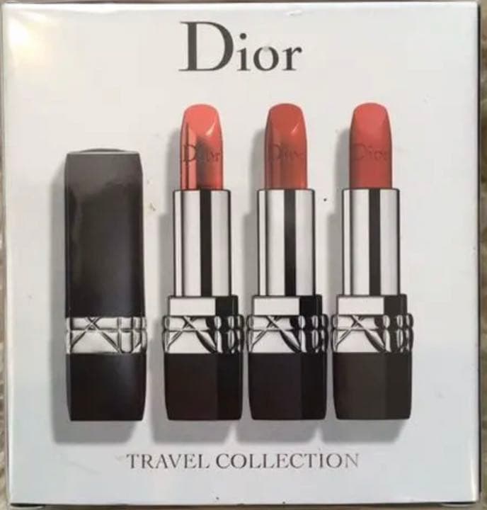 新品　未開封　ルージュ ディオール 999 トラベルセット　3本セット 楽天市場】DIOR ルージュ ディオール セット ミニリップ3本セット