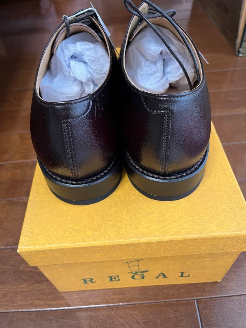REGAL ダークブラウン ドレスシューズ 25.5cm 未使用
