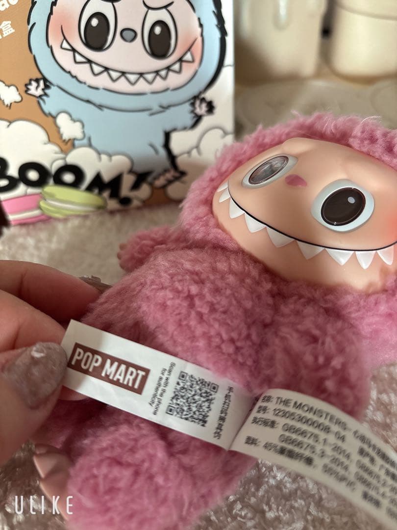 正規品♡LABUBU ラブブ ピンク 値下げ不可 - メルカリ