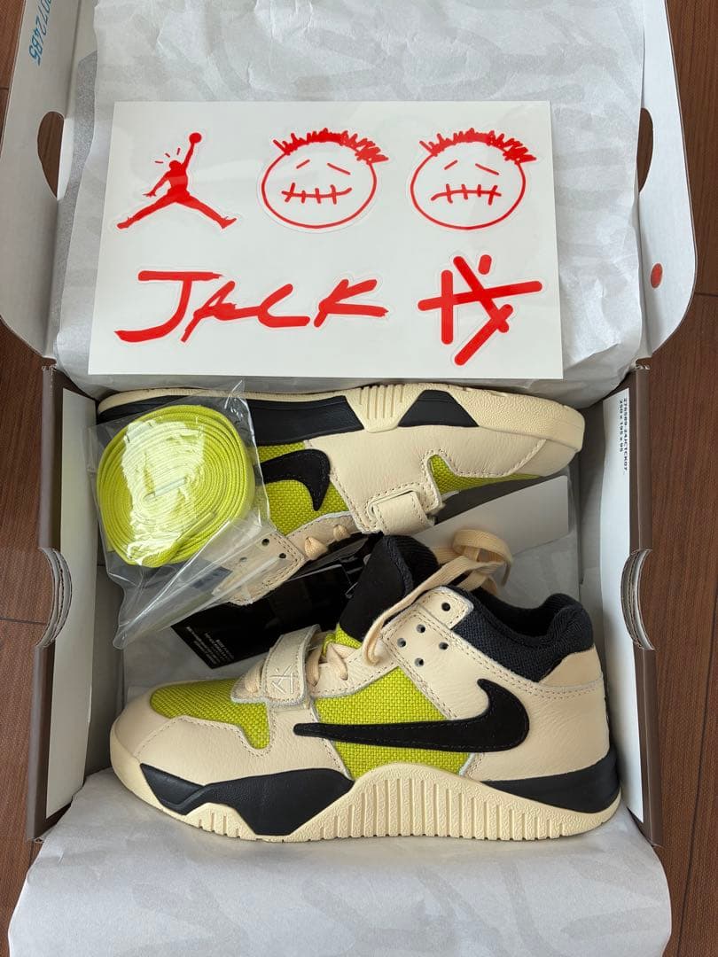 トラヴィススコット × ナイキ ジョーダン ジャンプマンジャック 21cm トラヴィス・スコットの「ジョーダン ジャンプマン ジャック