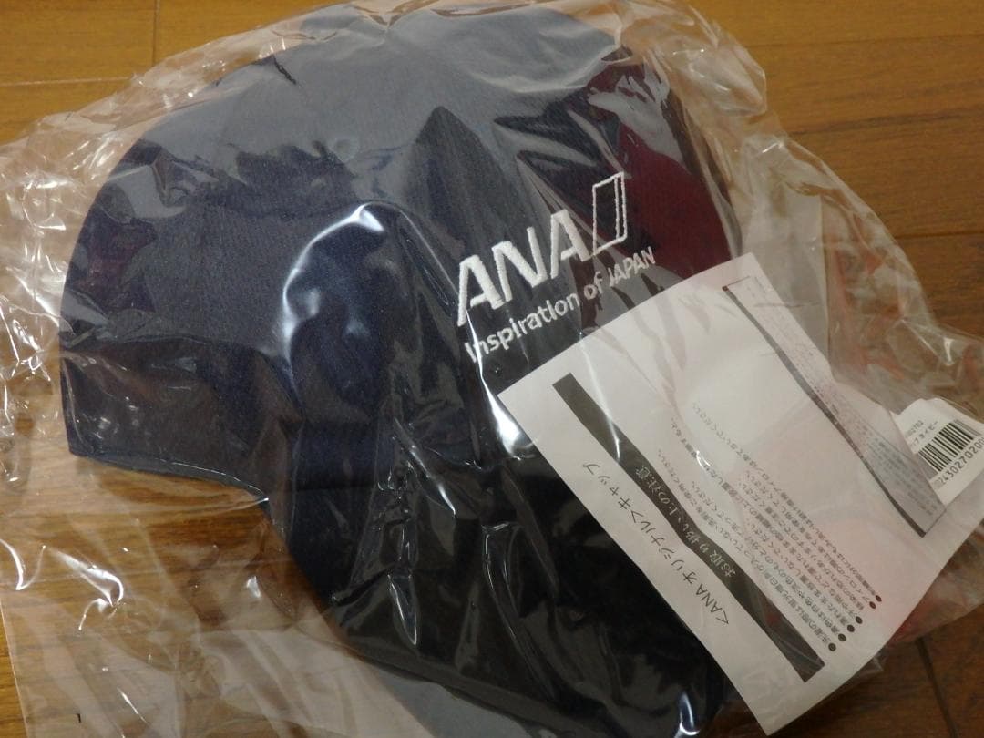 新品♪全日空 ANAオリジナル キャップ 帽子 ネイビー アメニティグッズ