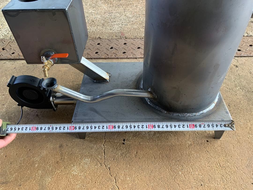 廃油ストーブ 耐熱塗装 - メルカリ