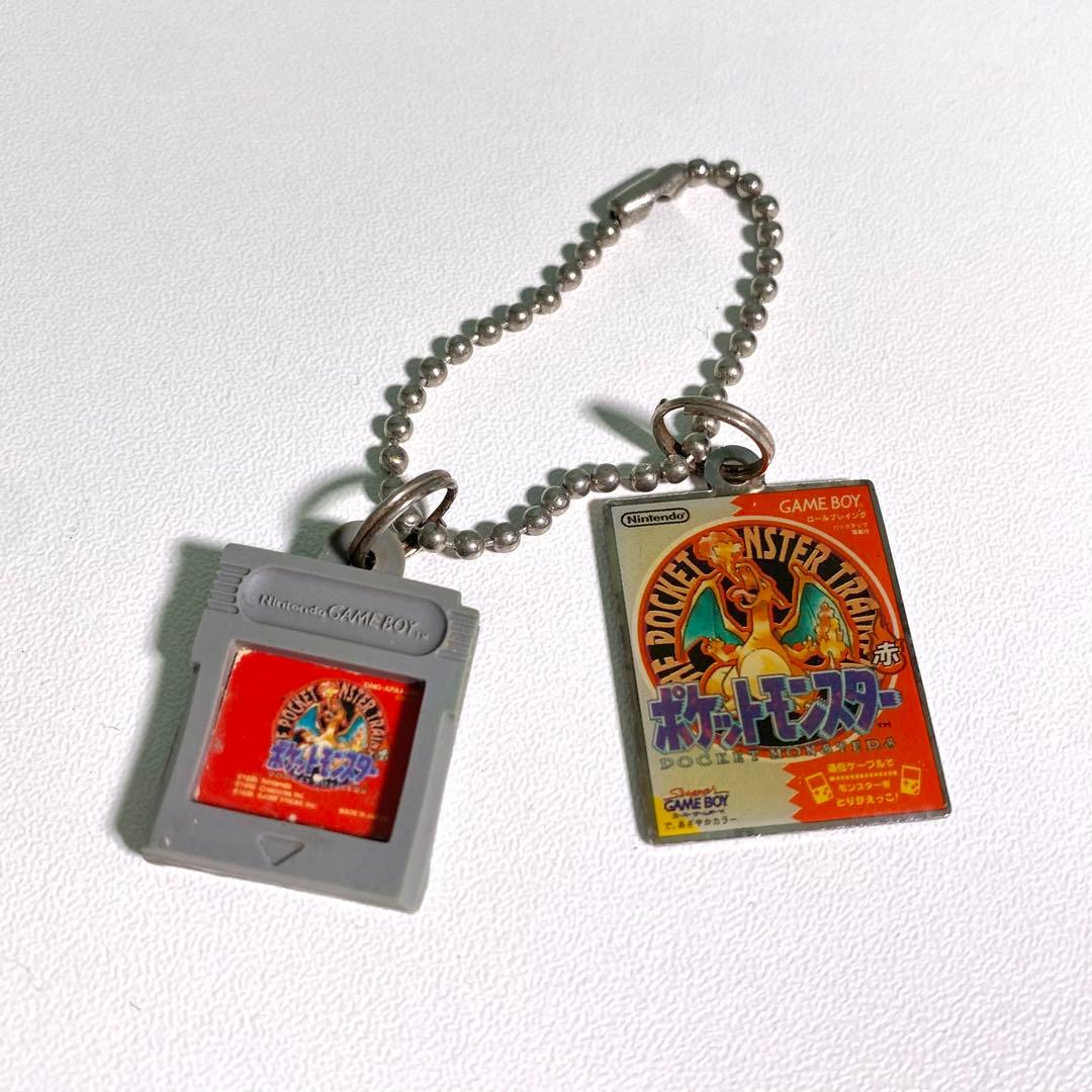 【希少】レア　ポケットモンスター　赤　パッケージ　ソフト　メタル　キーホルダー 希少】レア ポケットモンスター 赤 パッケージ ソフト メタル