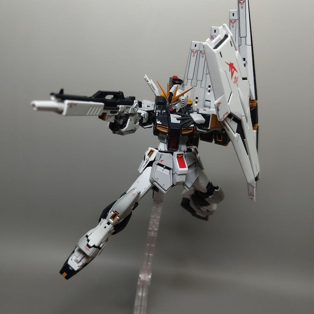 全塗装完成品】RG νガンダム - メルカリ