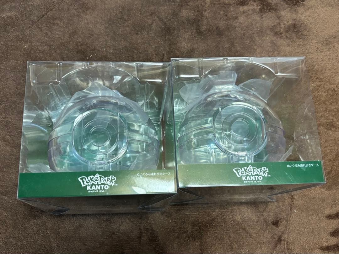 ポケパークカントー限定 モンスターボール型ぬいぐるみ連れ歩きケース