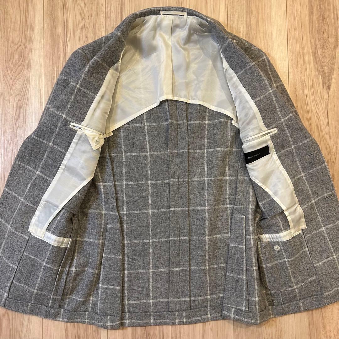 美品 RING JACKET ウィンドウペン ジャケット 46 - メルカリ
