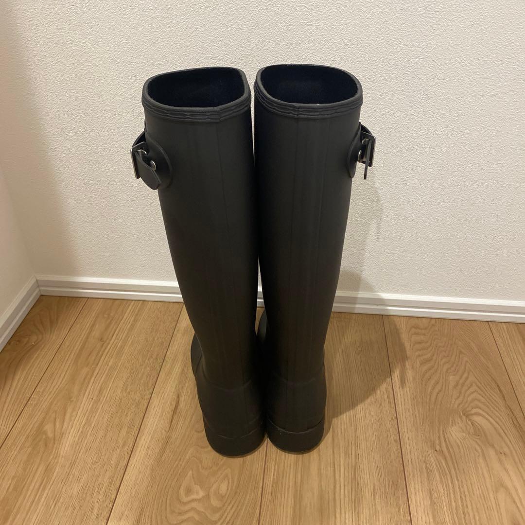 断捨離中♡様専用】HUNTER ブラック長靴 EU36 サイズ22〜22.5 - メルカリ