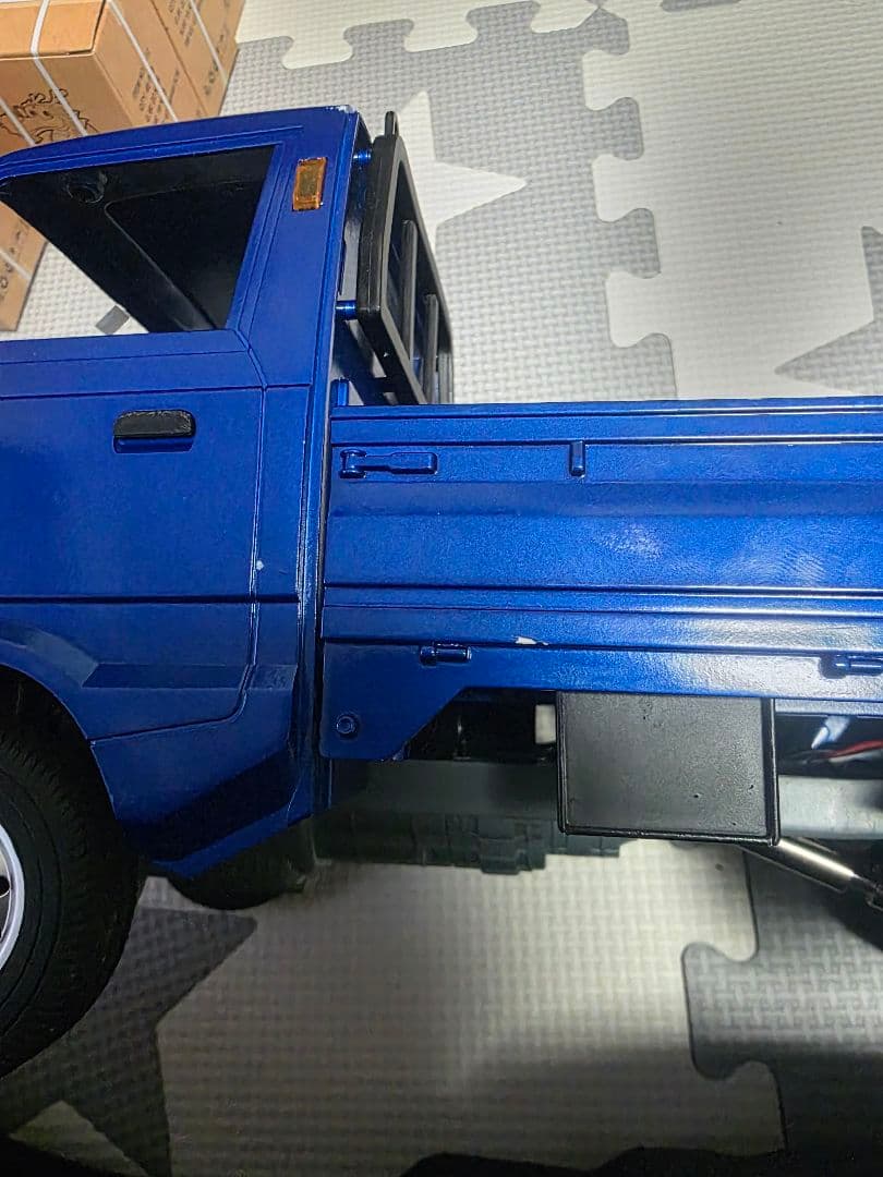 WPL D12 軽トラ 1部カスタムナンバー付き - メルカリ