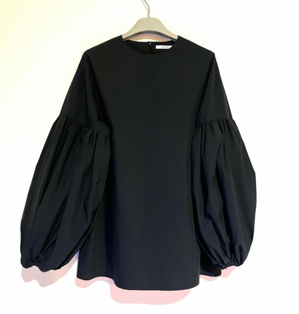 CELERI 2025SS パフスリーブシャツ 黒 ドゥーズィエムクラス - メルカリ