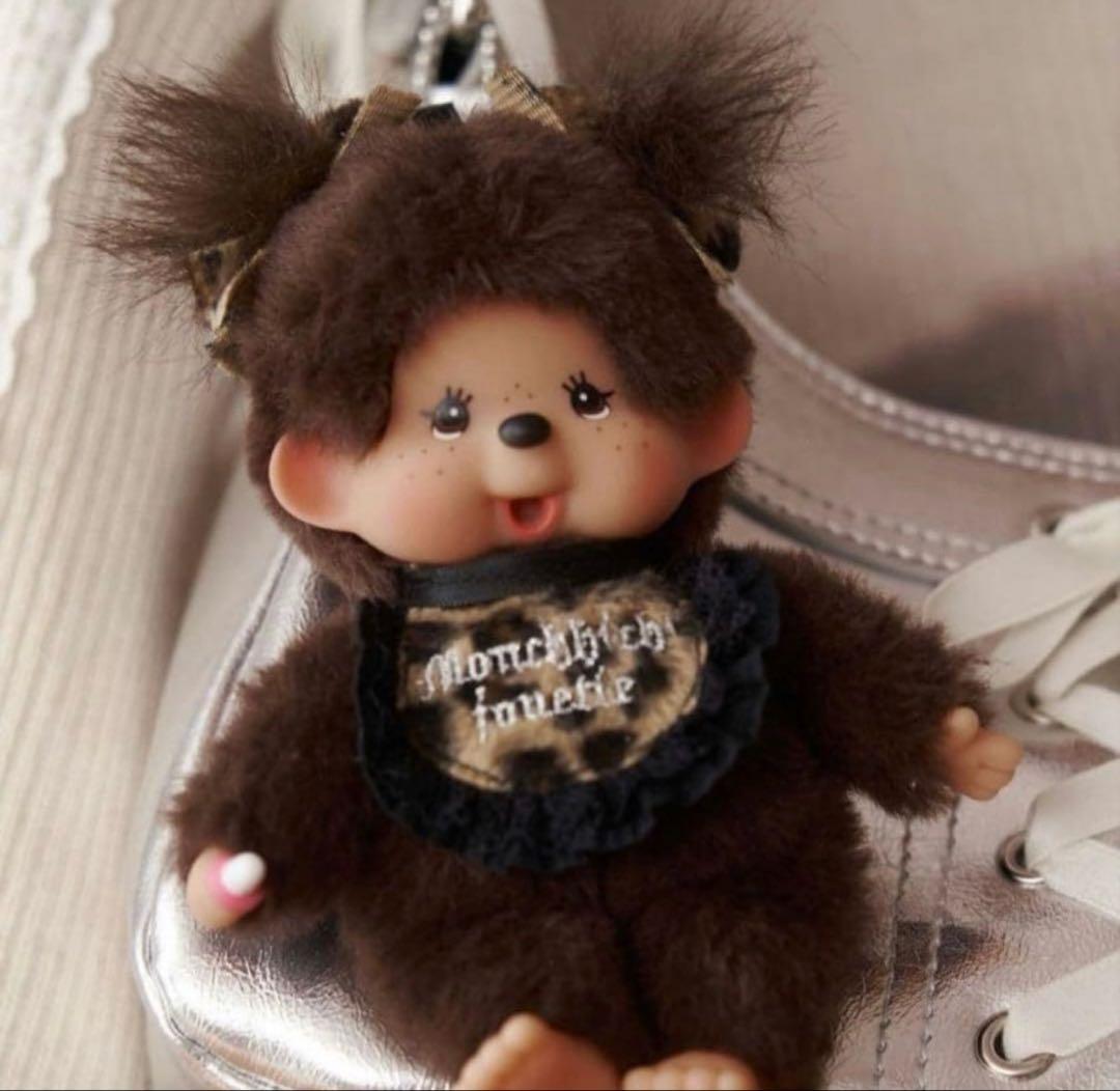 モンチッチ jouetie コラボ レオパード キーホルダー monchhichi×jouetie】レオパードキーチェーン｜ジュエティの通販