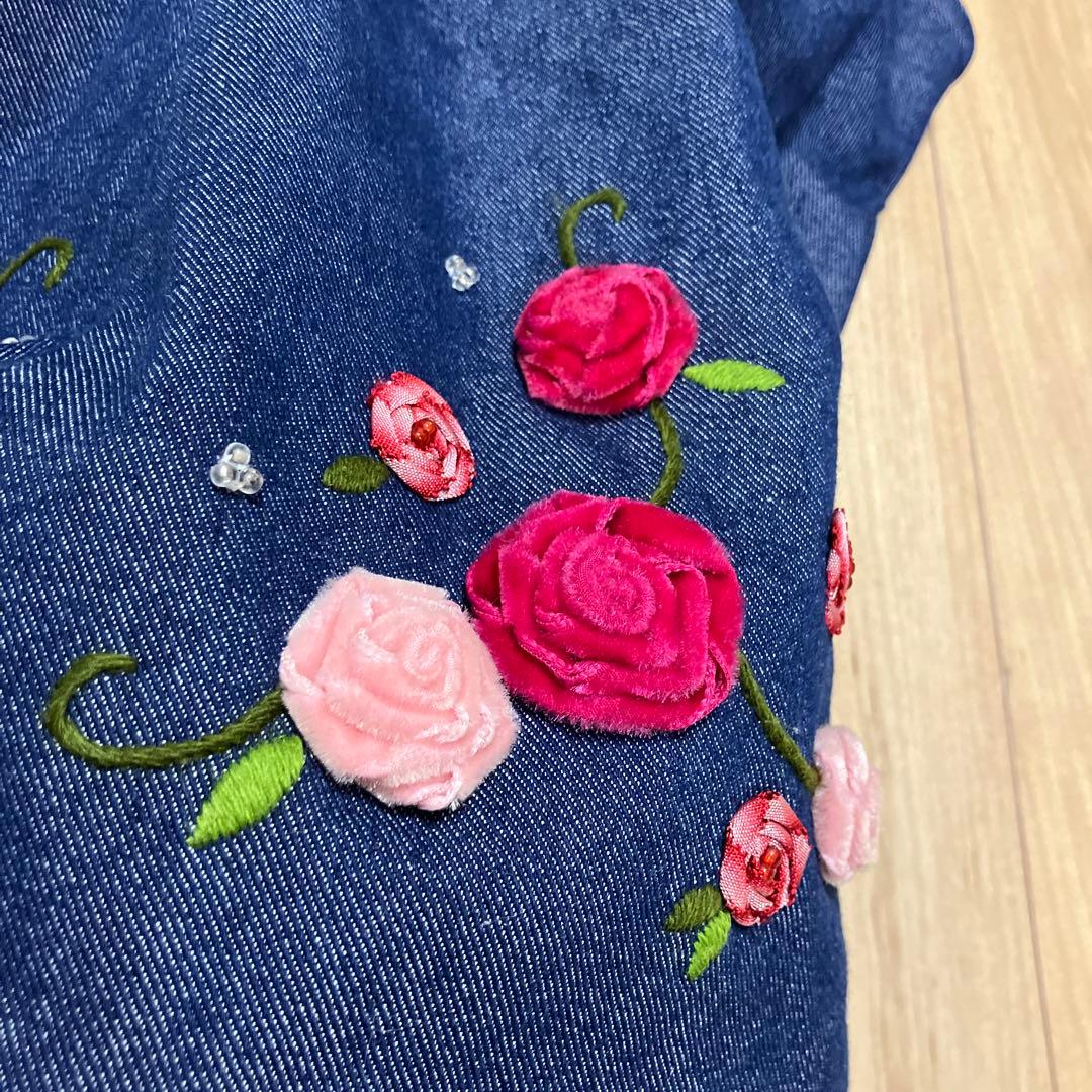 メゾピアノ 旧タグ 刺繍 立体 希少 ミミ ポポ - メルカリ