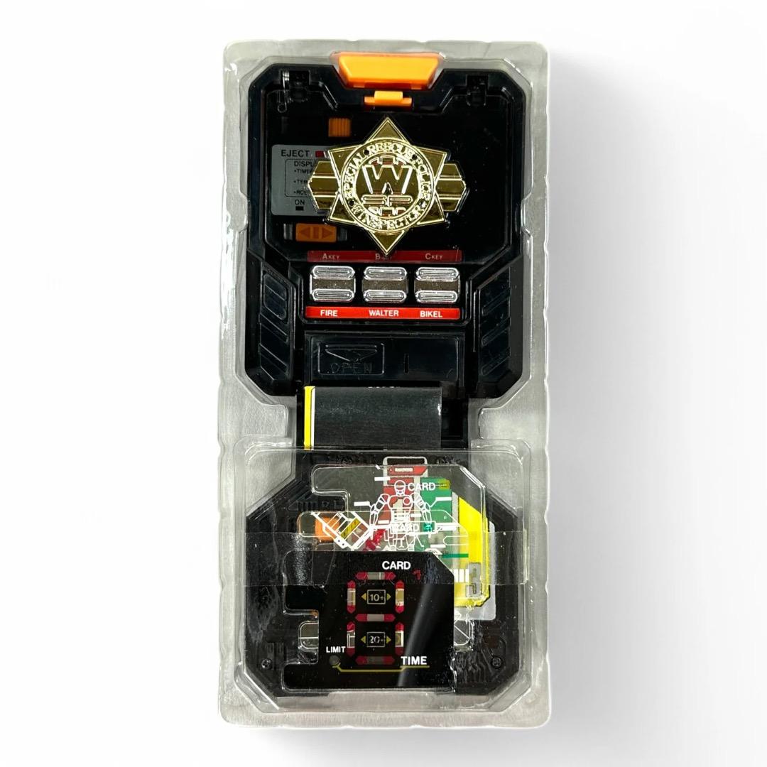 特警ウインスペクター DX特警手帳 バンダイ 1990年製 カード付き