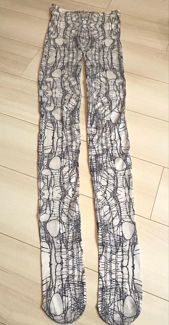 アリスアウアア　alice auaa ネットプリントタイツ　難あり アリスアウアア alice auaa ネットプリントタイツ 難あり アリス