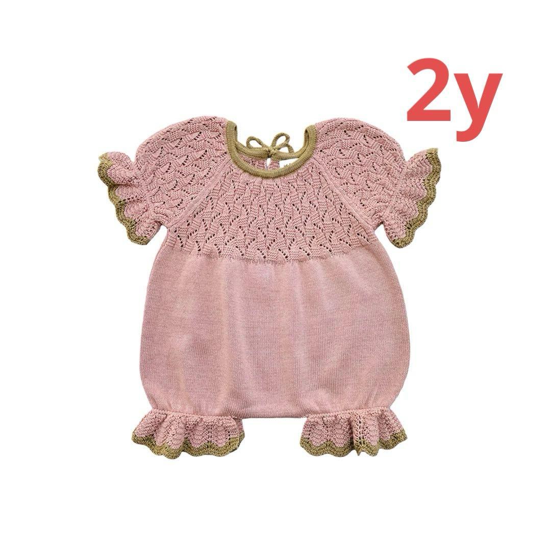 MABLI 小人ロンパース ボンネット 2点セット - メルカリ