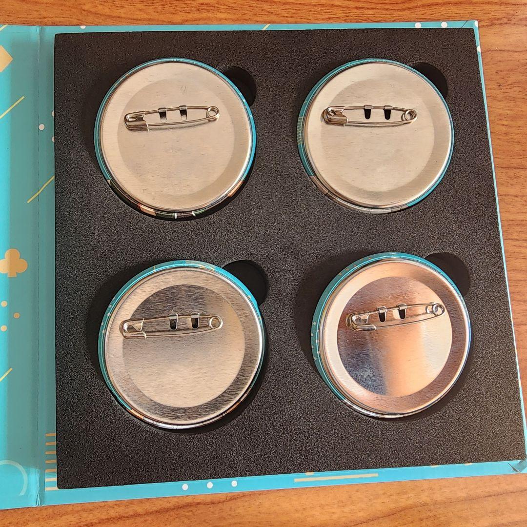 ドコモ×ALKALOID 特製缶バッジ＆コレクションケースセット