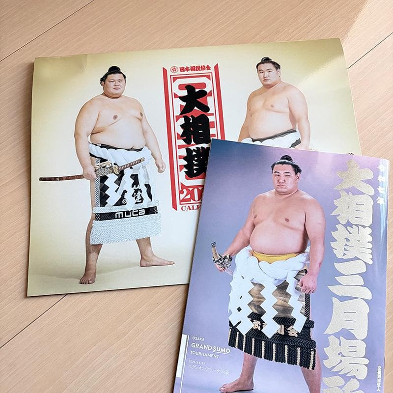 ☆大相撲カレンダー 2026年 + パンフレット 遠藤 / 朝乃山 - メルカリ