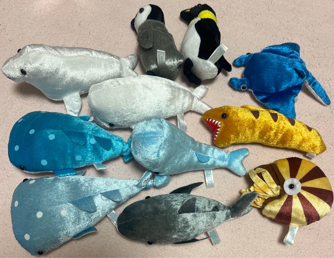 マリンパーク キラキラぬいぐるみ - メルカリ