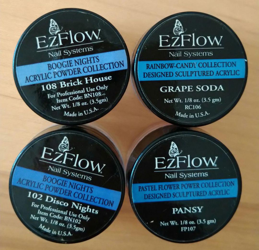 EzFIow アクリルパウダー 3D 長さ出し ネイルフォーム - メルカリ