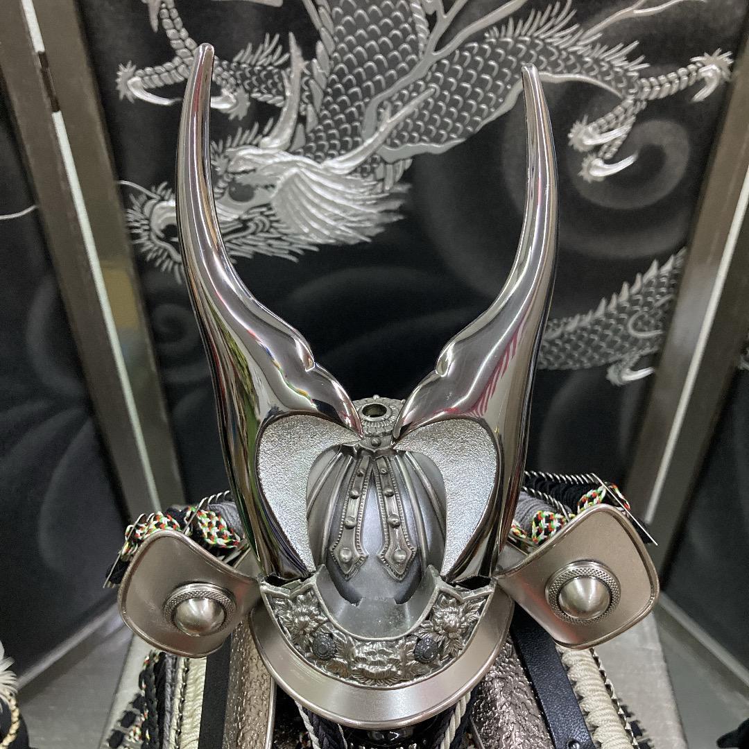 F4 訳あり特価！台巾75㎝位 五月人形鎧飾り 収納鎧飾り 五月鎧飾り