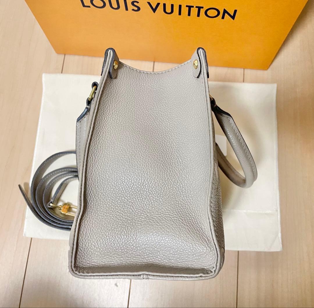 RFID 正規品 ルイヴィトン オンザゴーPM アンプラント バイカラー