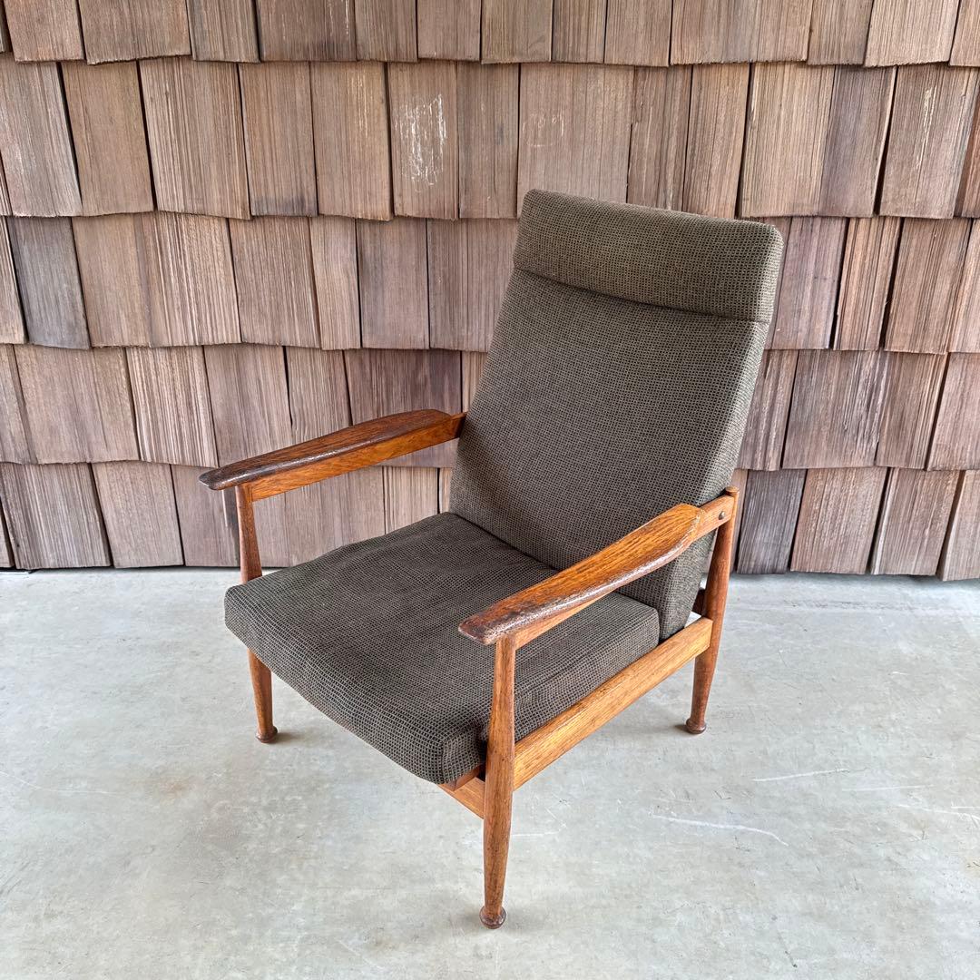 ビンテージアームチェア リクライニング 読書 緑 グリーン Lloyd's Antiques Real Antique Arm Chair / ロイズ・アンティークス