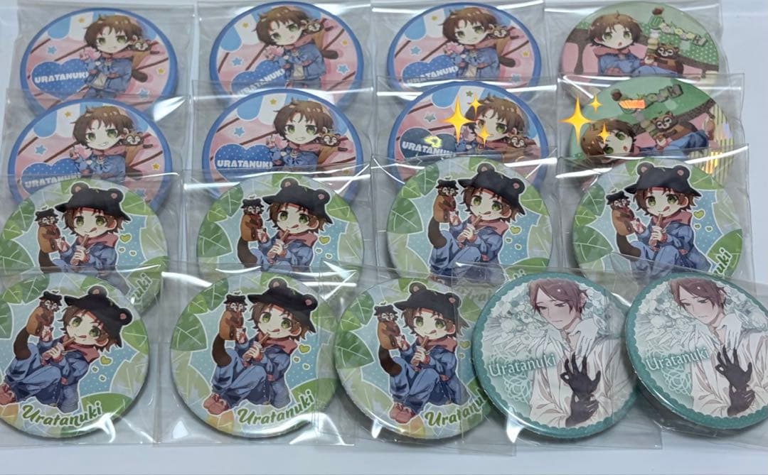 うらたぬき 缶バッジ 浦島坂田船 たぬわん 2025 - メルカリ