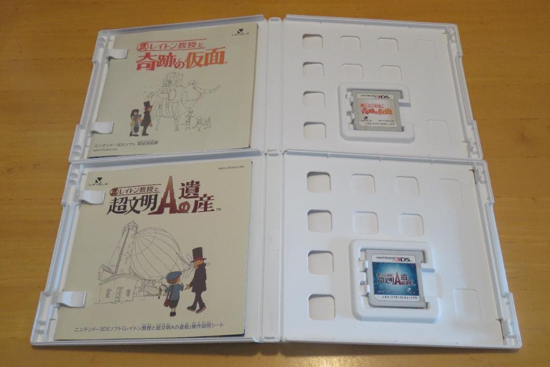 レイトン教授シリーズ 4本セット - メルカリ