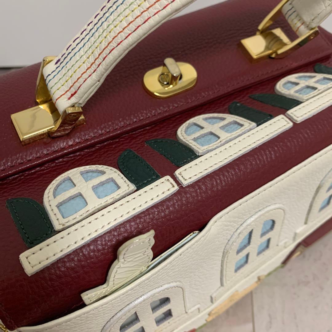 キタムラ ピンクハウス ロリータ 家 ハウスバッグ ガーデン 鳥 花