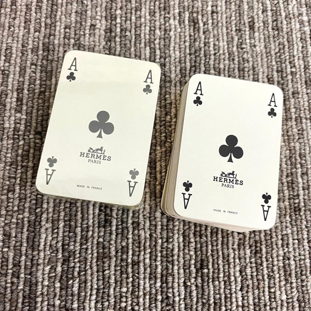 HERMES エルメス トランプ 犬柄 ドッグモチーフ カードゲーム - メルカリ