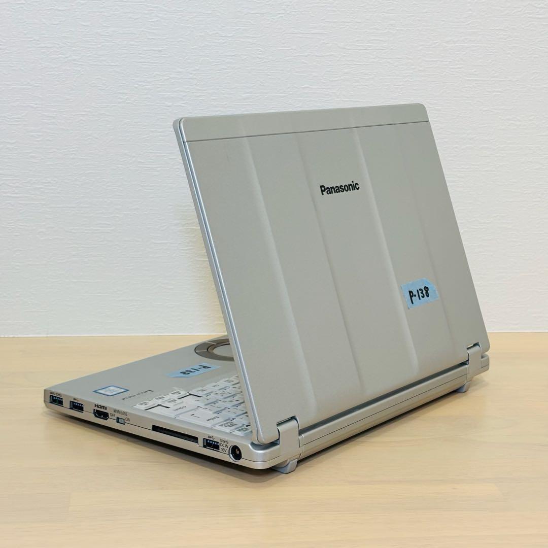 レッツノート PC Windows11 SSD DVD オフィス付き P-138 - メルカリ