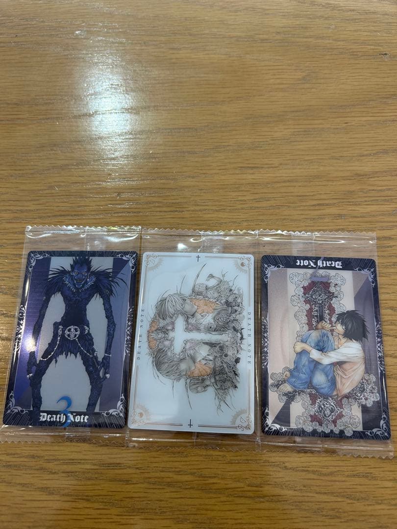 Death Note トレーディングカード 3枚セット - メルカリ