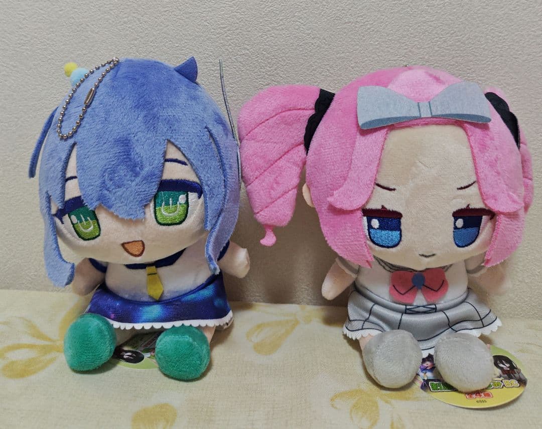 ソユー限定 東北ずん子・ずんだもんプロジェクト 制服ぬいぐるみBC 全4