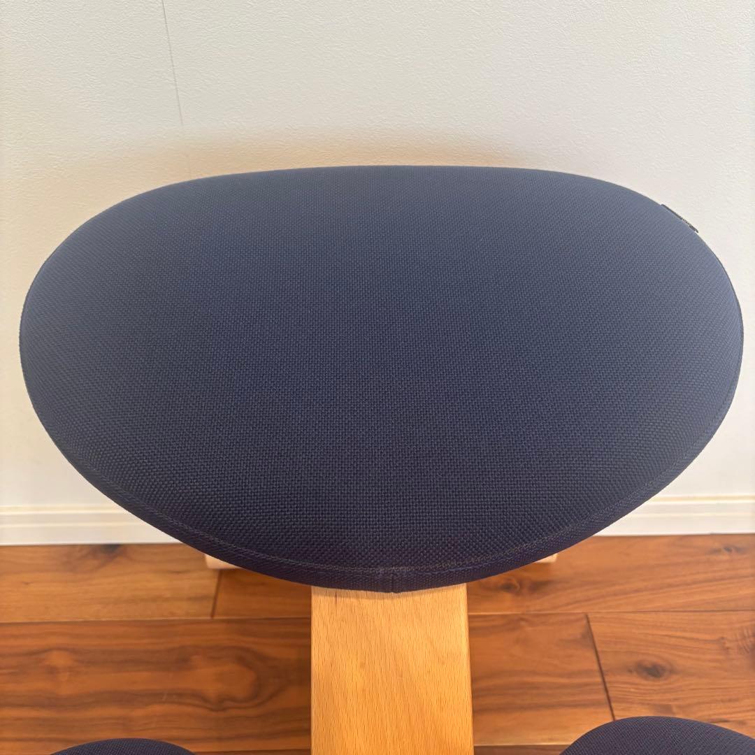 極美品 バランスイージー バランスチェア ネイビー サカモトハウス