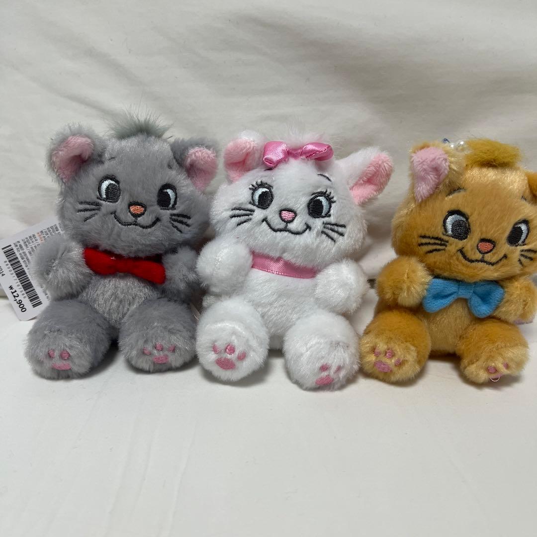 韓国限定】 ディズニー BUTTER マリー おしゃれキャット キーホルダー