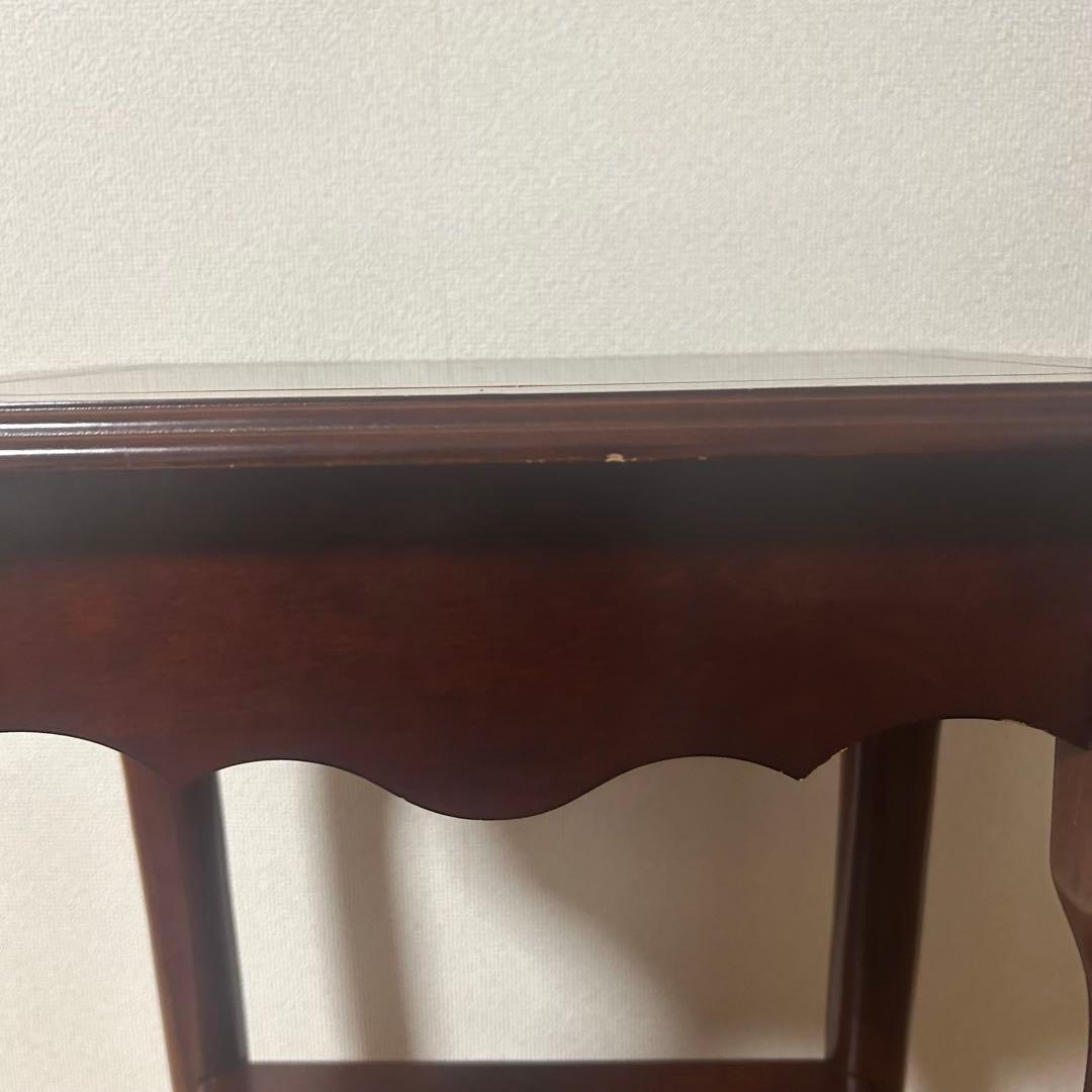 イトーヨーカ堂 ビンテージ アンティーク家具 木製サイドテーブル