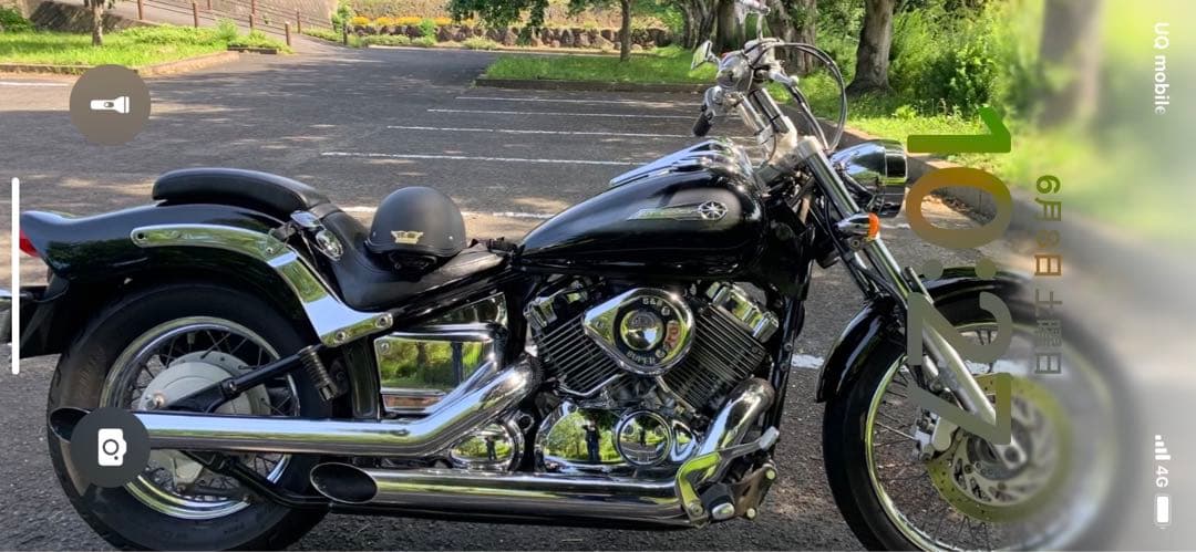 ドラッグスター400イージーライダース 70パイ ファットドラッグ