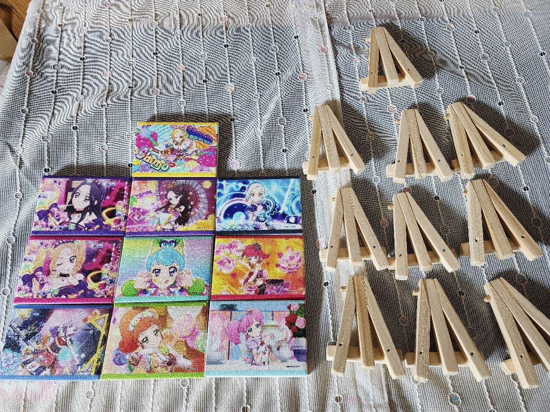 オールアイカツ！大衣装展 ミニキャンバスボード 10個セット 完売情報】 「オールアイカツ！大衣装展！！」 ・キャンバスボードミニ
