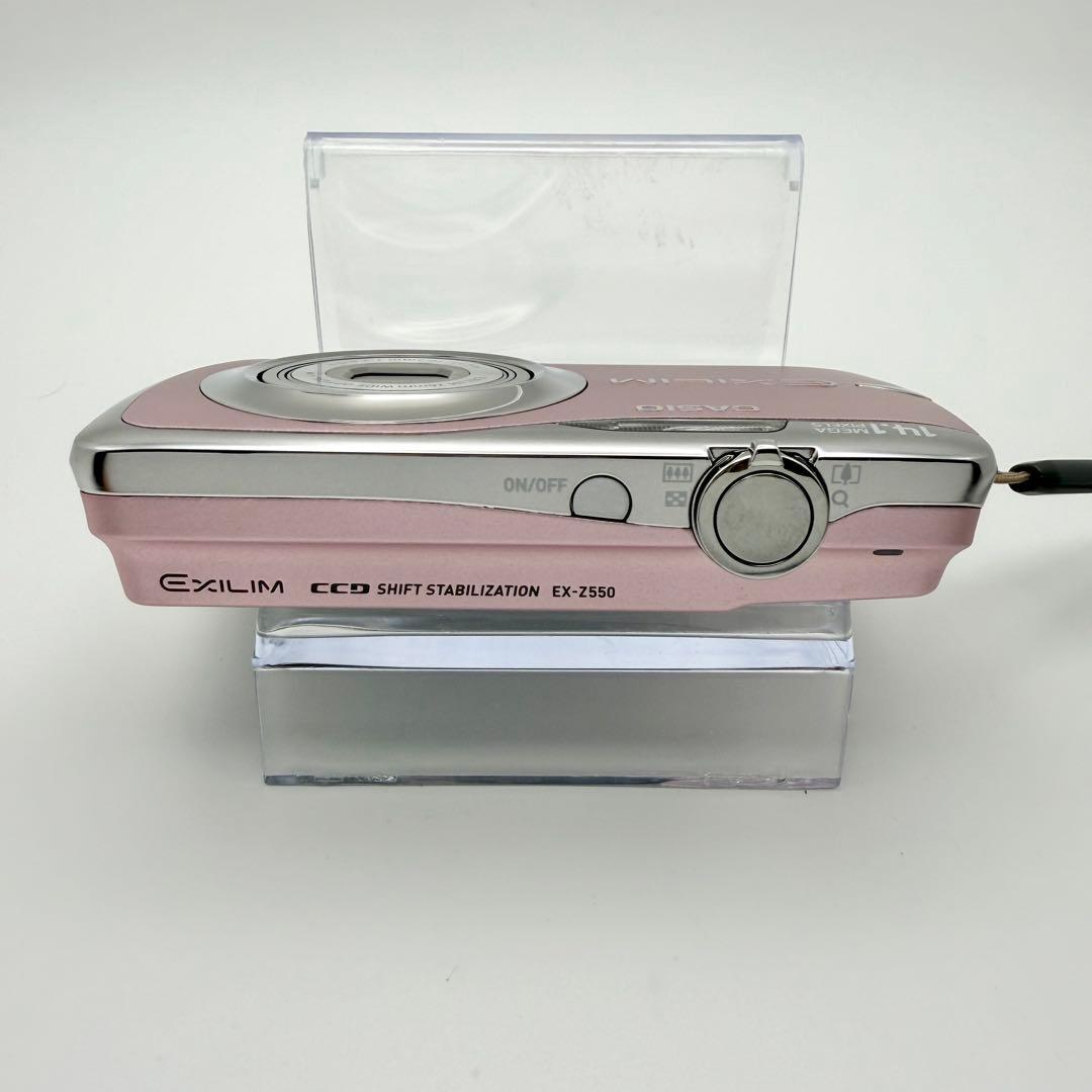 美品】CASIO EXILIM EX-Z550 ピンク 動作OK 充電器付 - メルカリ