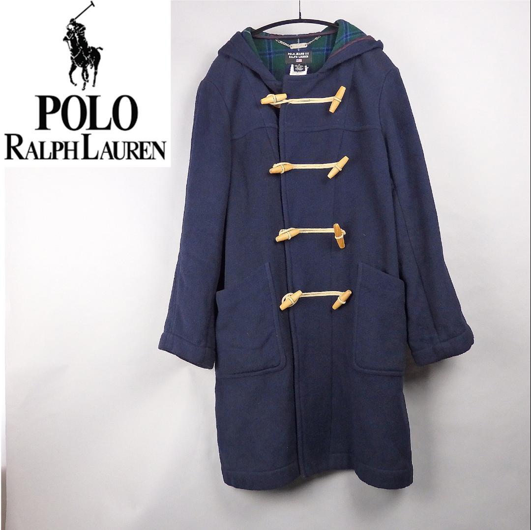 Polo by Ralph Lauren ダッフルコート M ネイビー良品】POLO RALPH