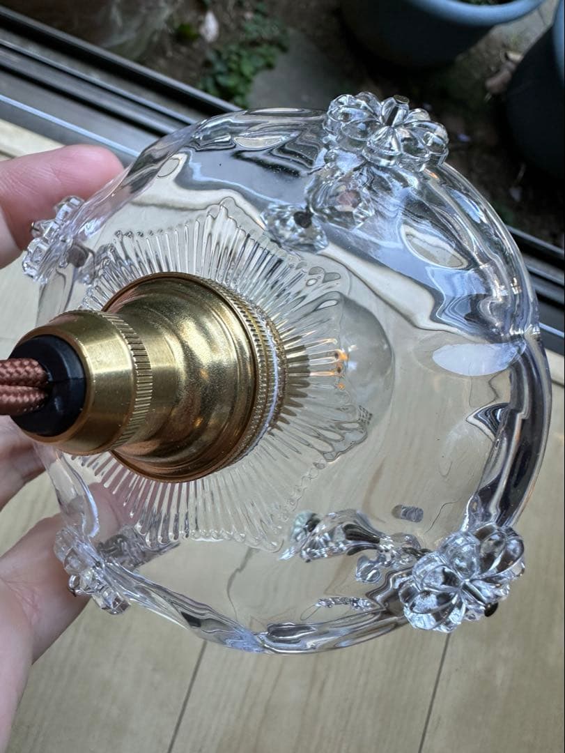 1920年代 フランス アンティーク 雨に濡れた可愛いお花のミニ