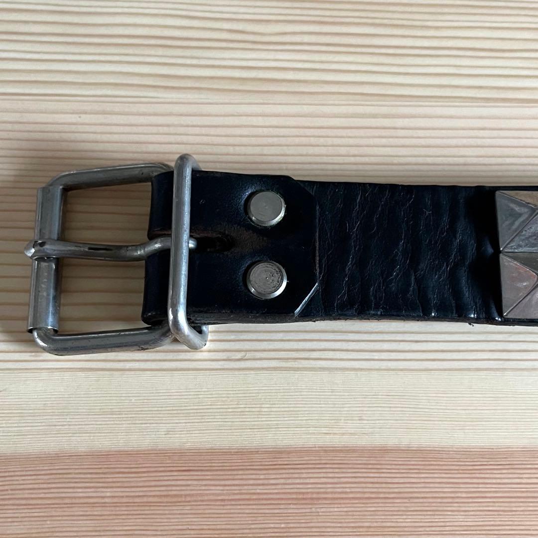 生産終了 TOCCATA トッカータ 2連 ピラミッド 鋲 スタッズ ベルト