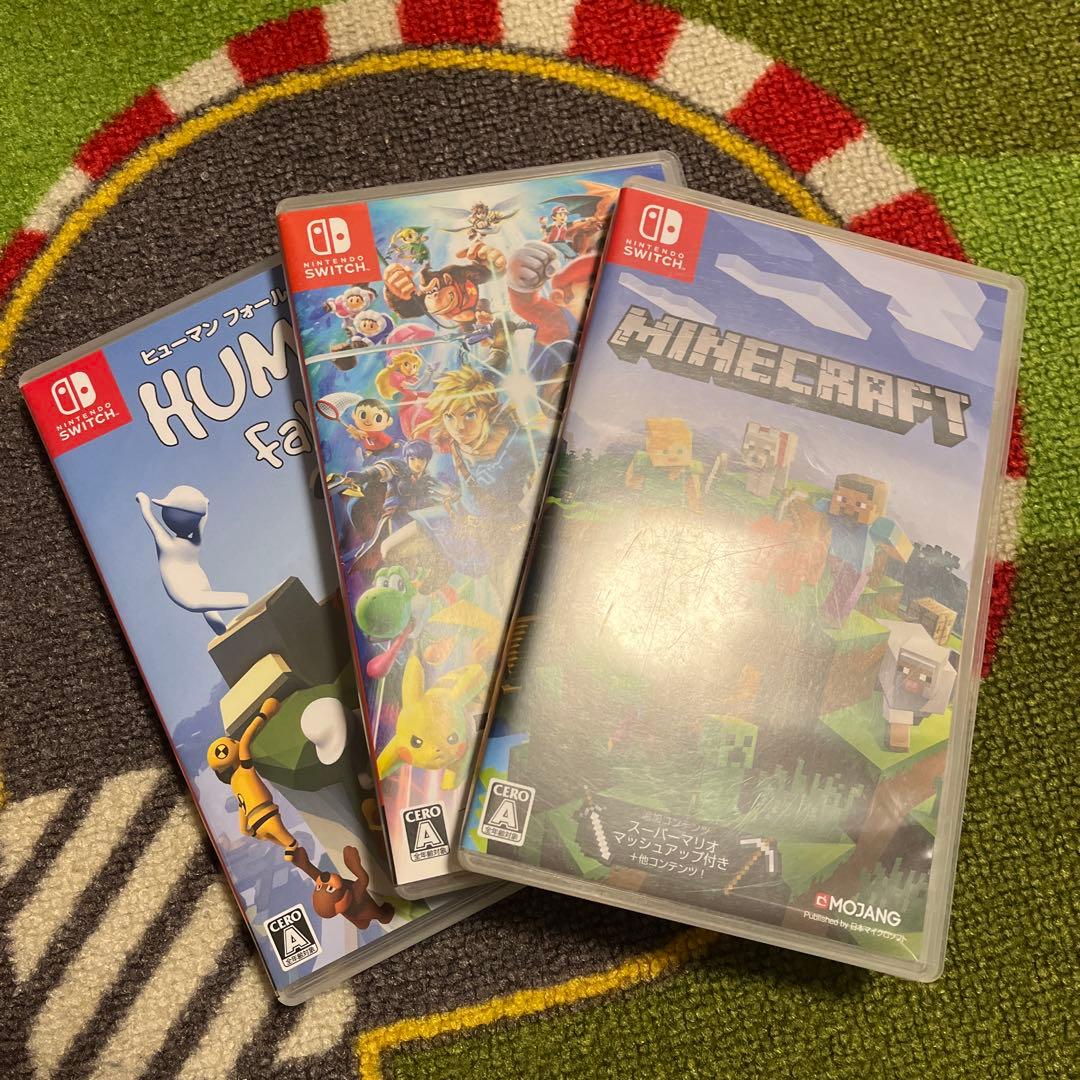 Human: Fall Flat スマブラ, マイクラ 値下げ可能　バラ売り不可 ふにゃふにゃ人間になった世界でマインクラフト【Human fall flat