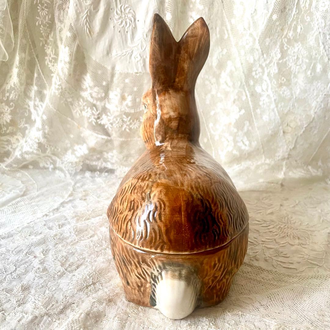 sakura様専用 陶器のうさぎ型パテポット ミッシェル・コーガン