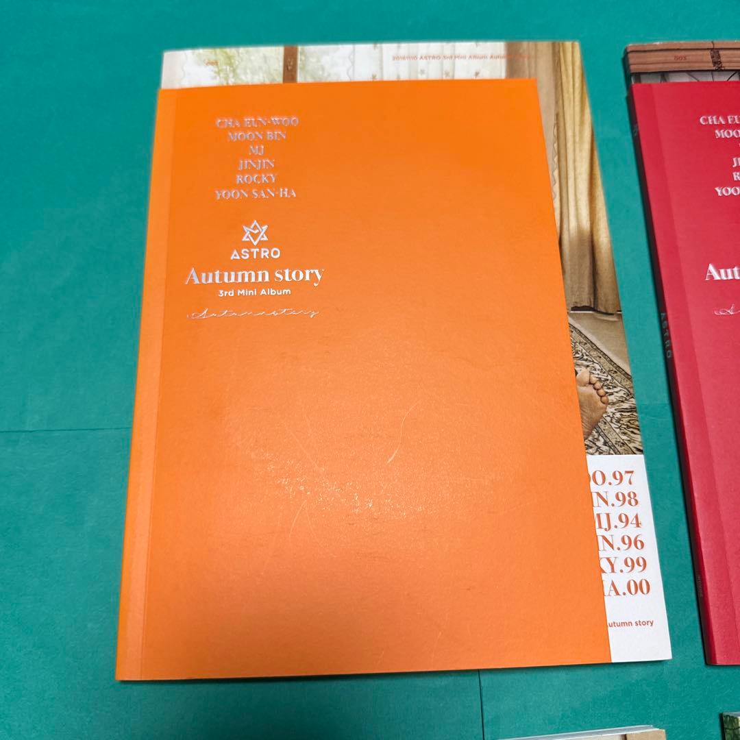 ASTRO 四季 アルバム チャウヌ トレカ 証明写真 ウヌ Spring - メルカリ