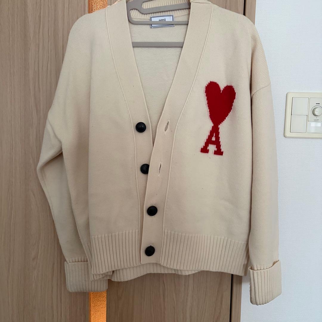 アミパリス ニット カーディガン 国内正規品 AMI Alexandre Mattiussi ami paris アミパリス カーディガン Ami De