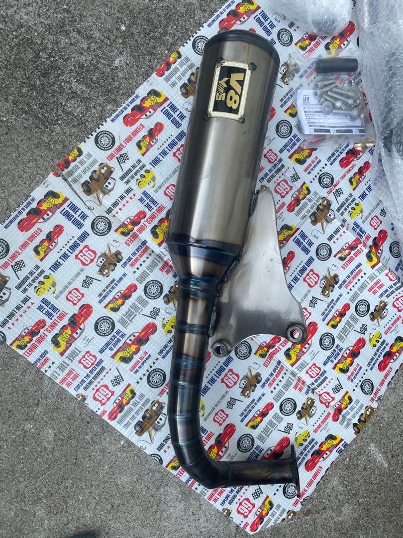 V8 台湾マフラー　グランドアクシス　bws jog グランドアクシス BWSV8/JOG/DIO/ZX/DIO 26AA/ZX 26AA/DIO 26AA/JOG90